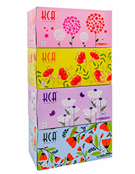 KCA - Value Box Tissues 4 Boxes x 200 Sheets